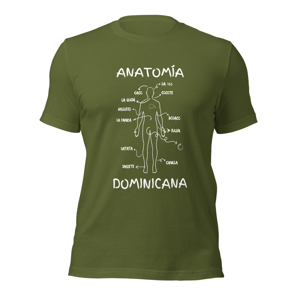 "ANATOMÍA DOMINICANA" Unisex Premium T-Shirt