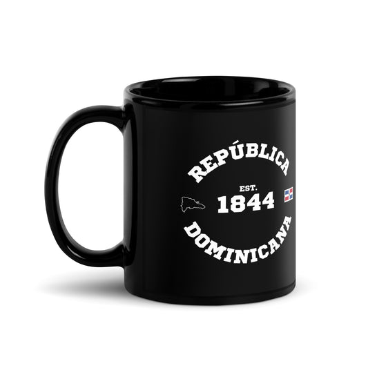 "REPÚBLICA DOMINICANA EST. 1844" Tacita de 11oz Pal' Cafecito