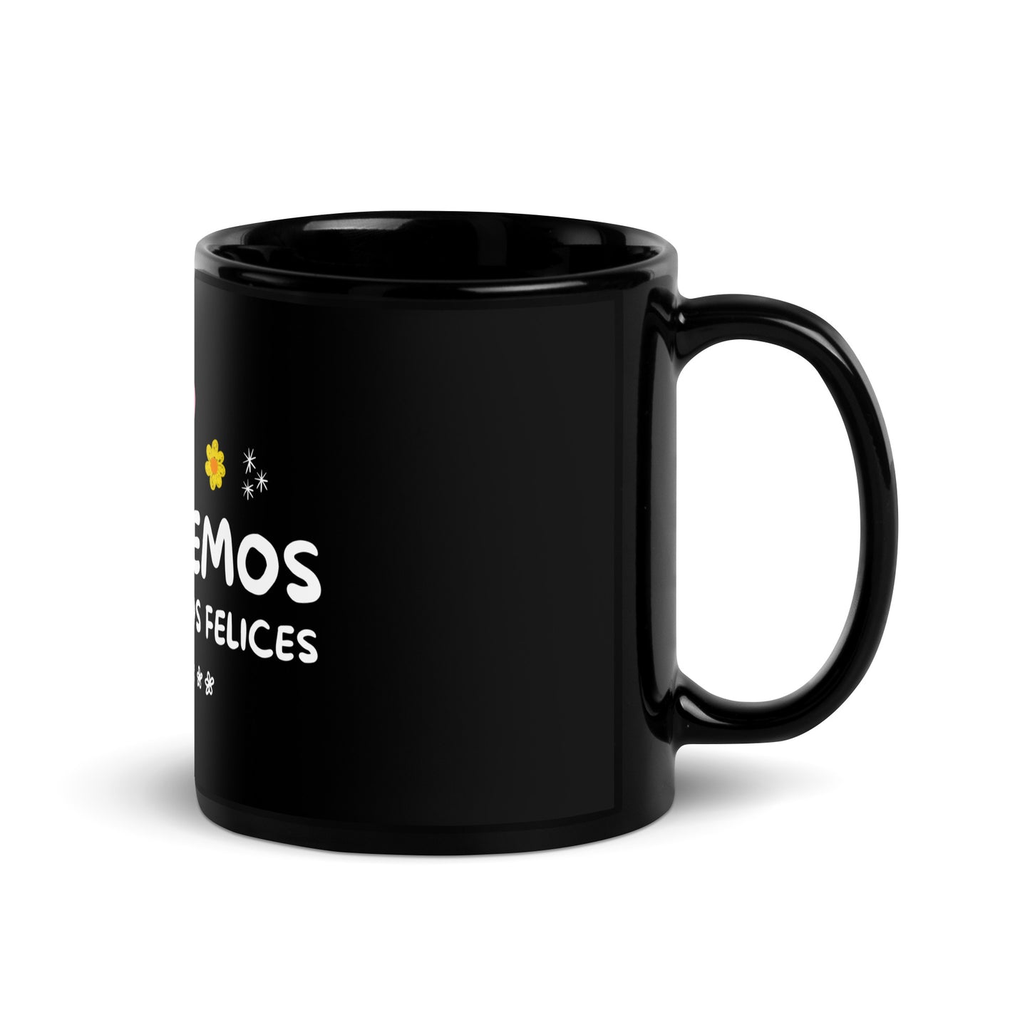 "RODAREMOS PERO SEREMOS FELICES" Tacita de 11oz Pal' Cafecito