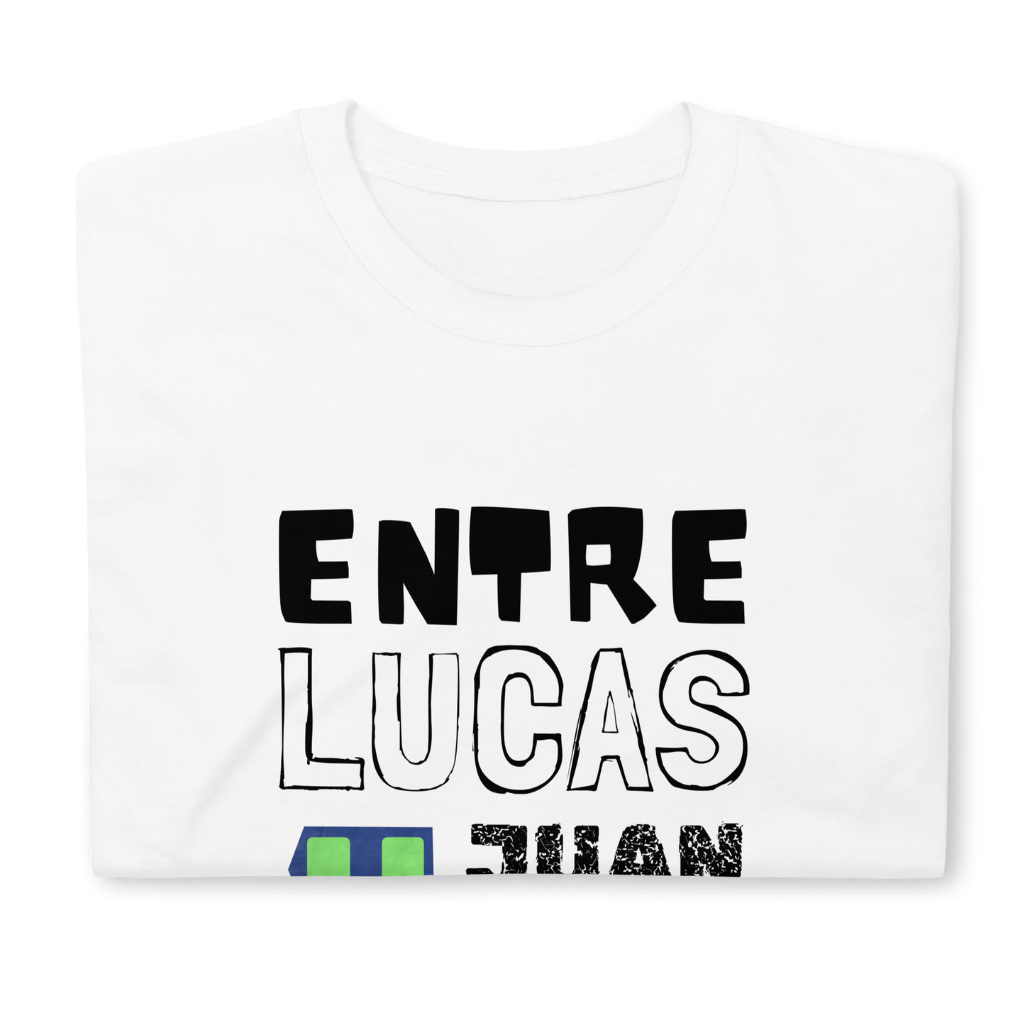 "ENTRE LUCAS Y JUAN MEJÍA" Unisex Premium T-Shirt