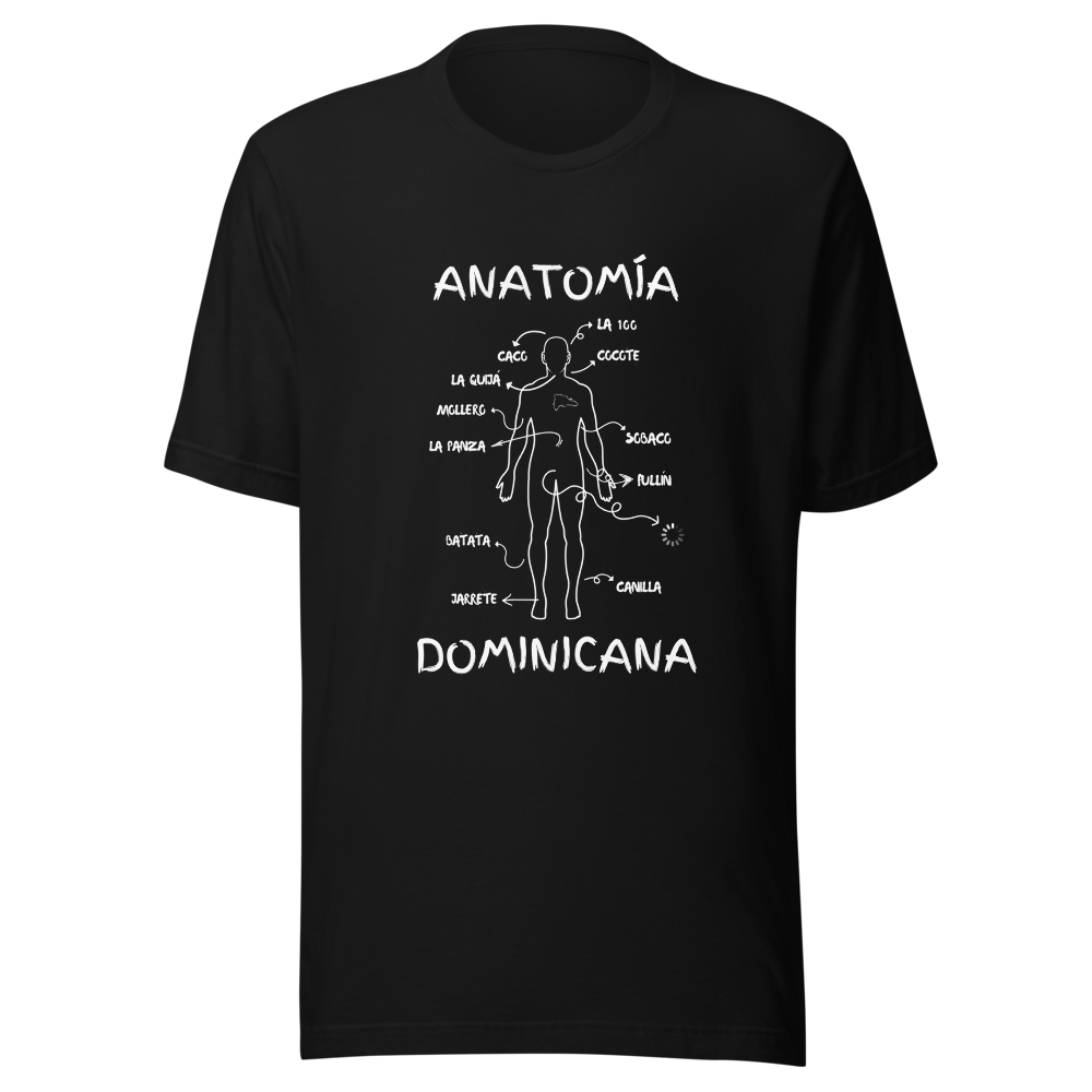 "ANATOMÍA DOMINICANA" Unisex Premium T-Shirt