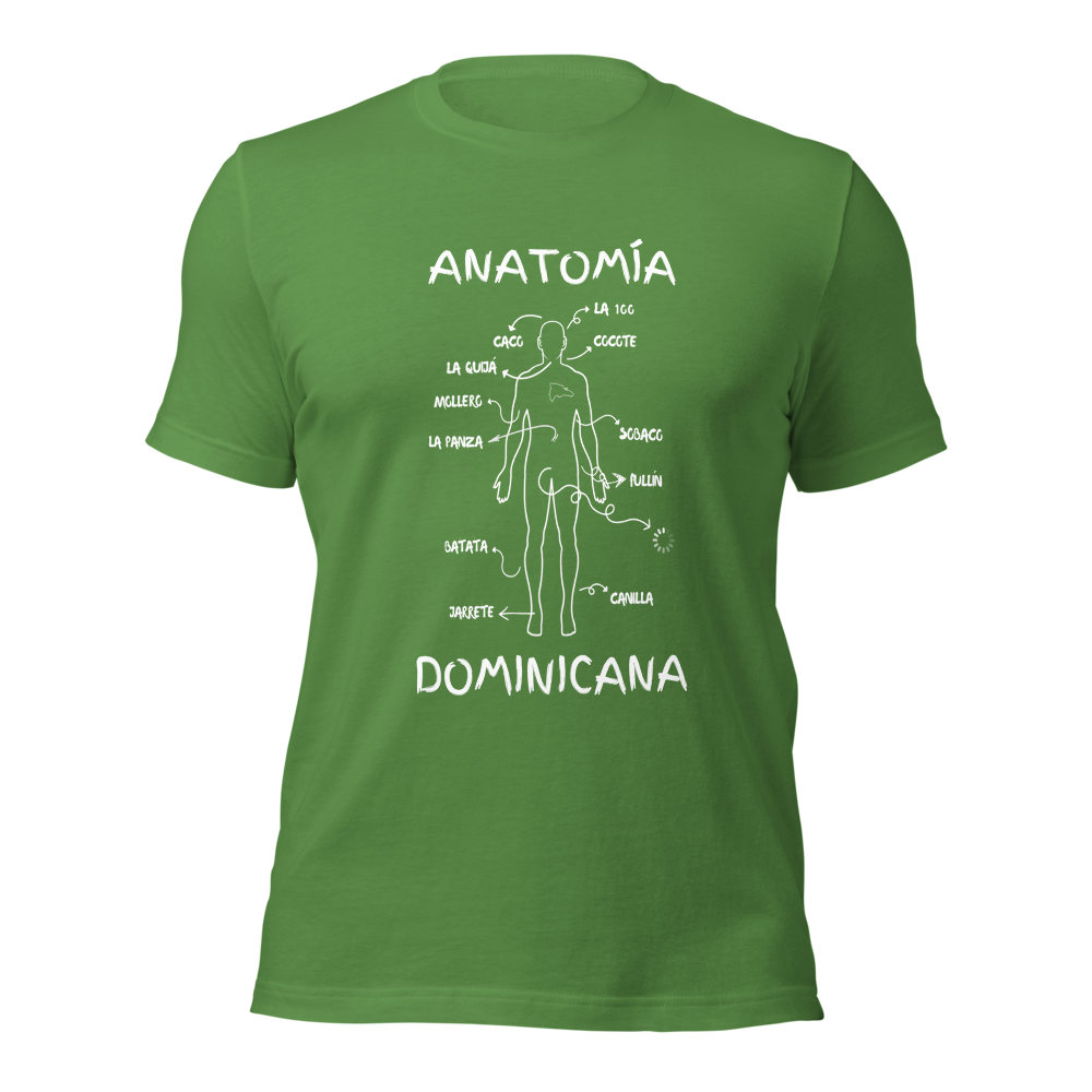 "ANATOMÍA DOMINICANA" Unisex Premium T-Shirt