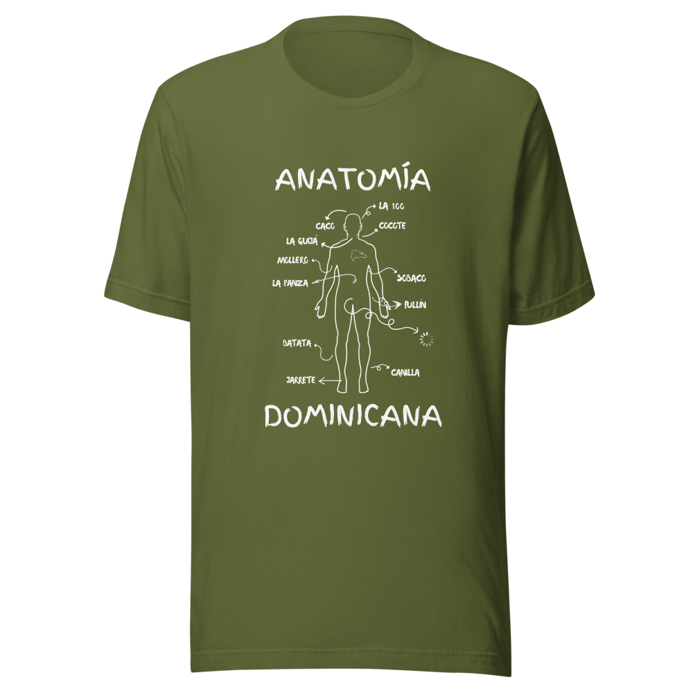 "ANATOMÍA DOMINICANA" Unisex Premium T-Shirt