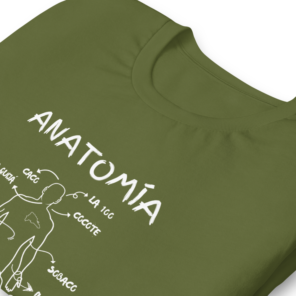 "ANATOMÍA DOMINICANA" Unisex Premium T-Shirt