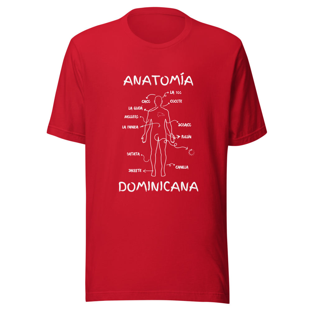 "ANATOMÍA DOMINICANA" Unisex Premium T-Shirt