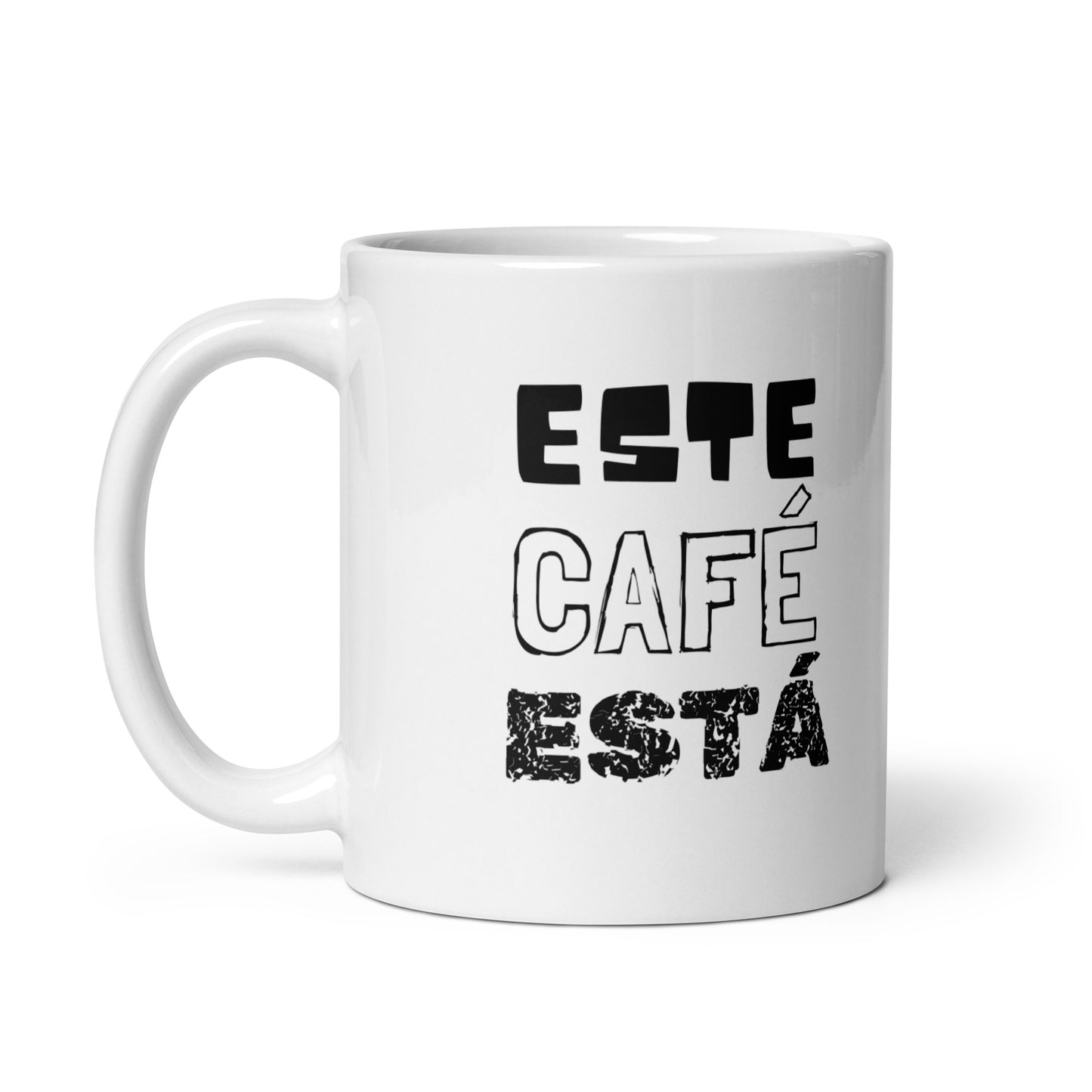 "ENTRE LUCAS Y JUAN MEJÍA" Tacita de 11oz Pal' Cafecito