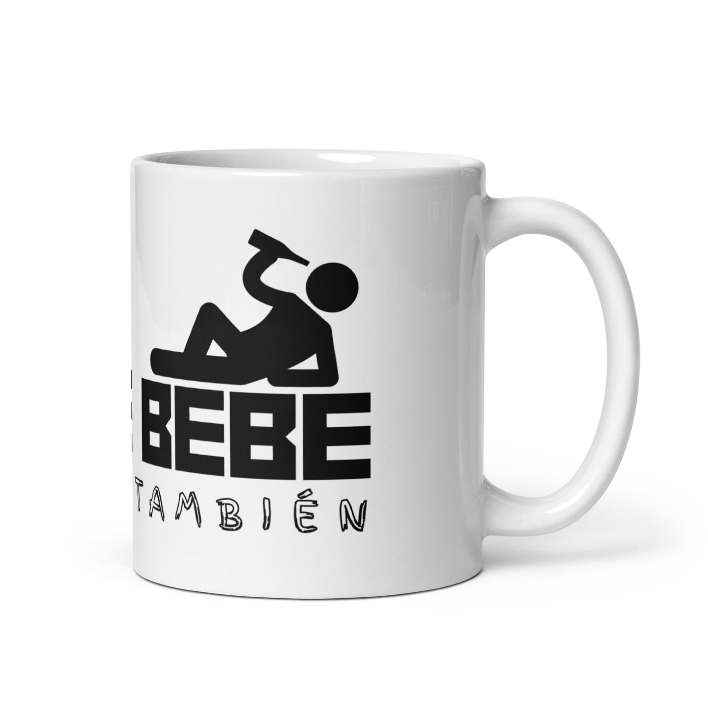 "HOY SE BEBE" Tacita de 11oz Pal’ Cafecito